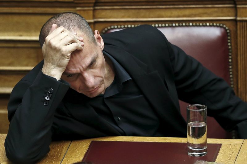 &copy; Reuters.  Grecja może zaskarżyć UE w Luksemburgu - minister finansów Janis Warufakis