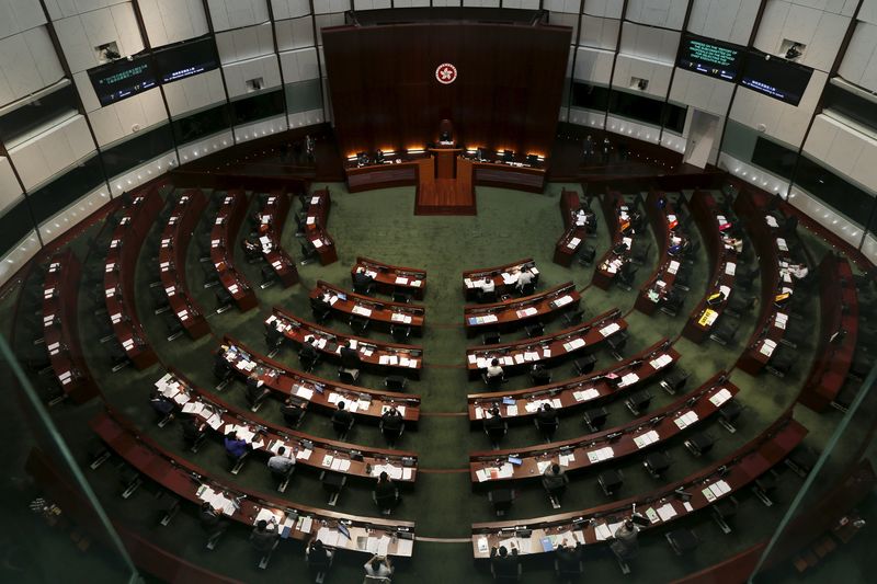 &copy; Reuters.  Hong Kong cabinet reshuffle not an &#39;immediate task&#39;, Lam says