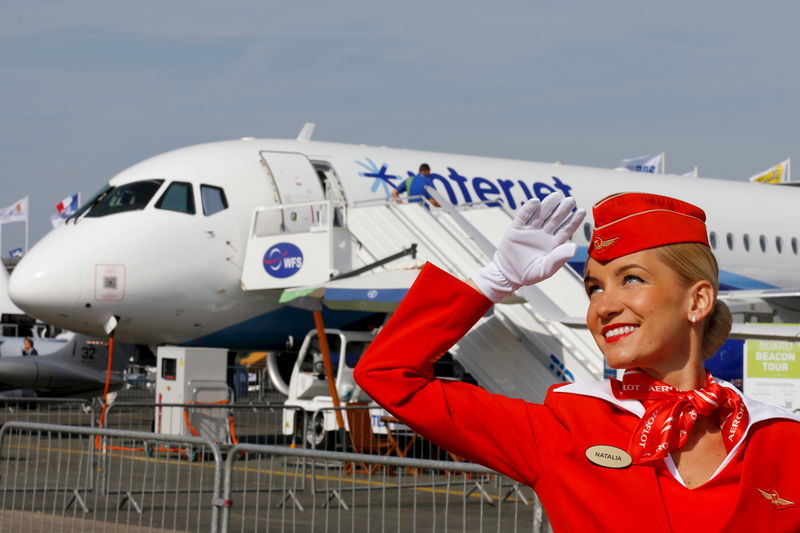 &copy; Reuters.  Kazakh airline SCAT to lease 15 Sukhoi Superjets