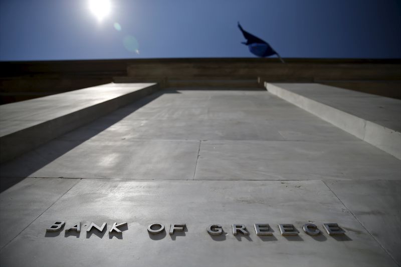 &copy; Reuters.  Banco Central grego informa que possui 5,26 bilhões de euros em ouro, metade depositada no exterior