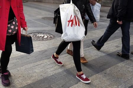 H&M's quarterly local-currency sales decline