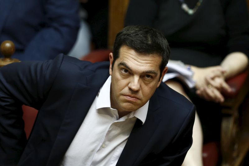 &copy; Reuters.  Pesquisas na Grécia mostram redução de liderança do Syriza sobre conservadores