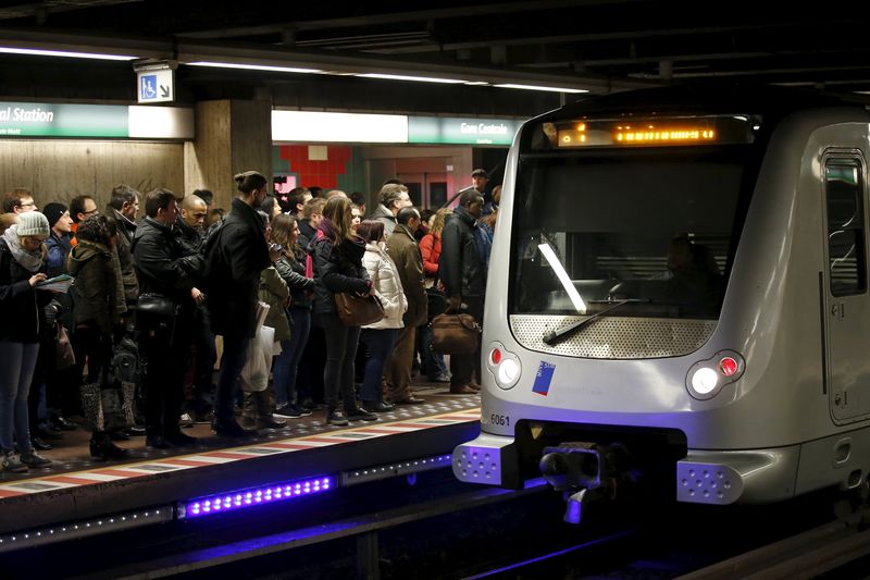 &copy; Reuters.  Quince muertos por la explosión de la estación de metro de Bruselas, según RTBF