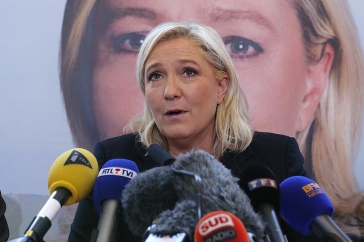 &copy; Reuters.  Le Pen diz que Macron é "fraco" frente ao terrorismo islâmico