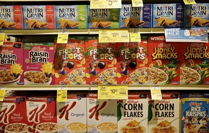 Kellogg Surges on Plan to Spin Off Cereals, Plant-Based Food Businesses