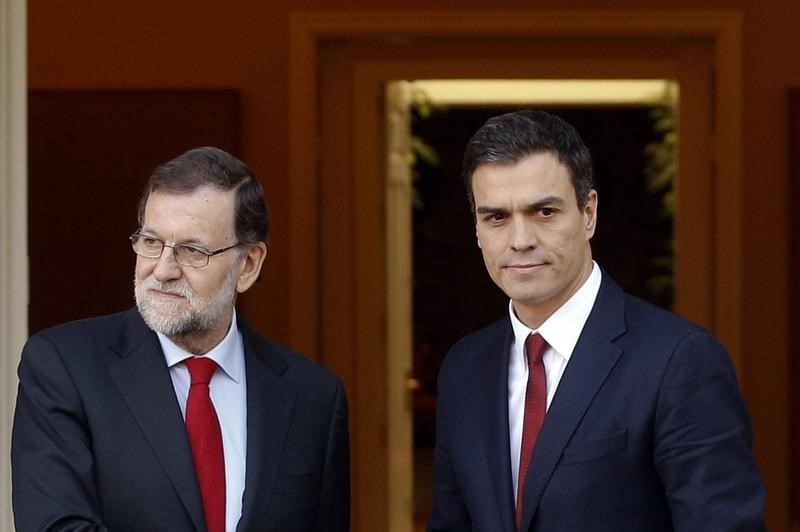 &copy; Reuters.  Spagna, no elezioni anticipate secondo assistente Sanchez