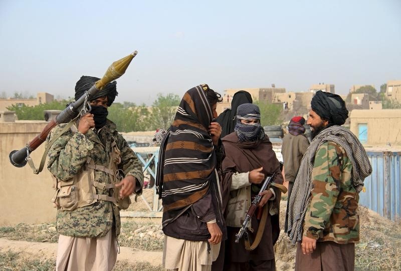 &copy; Reuters.  Afghan Taliban delegation visits Uzbekistan to talk security, power lines