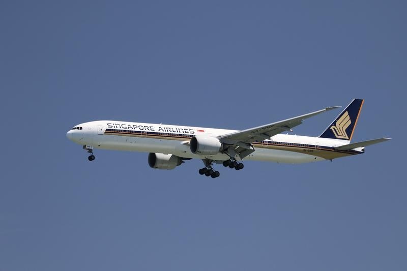 &copy; Reuters.  BRIEF-Singapore Airlines to boost Australia, Europe, Southeast Asia and West Asia services