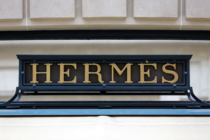 &copy; Reuters.  El grupo de lujo Hermès sustituye a la cementera LafargeHolcim en el CAC-40