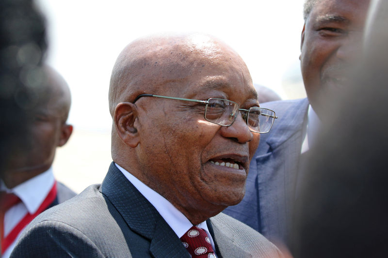 &copy; Reuters.  South Africa's Zuma says govt will act against banks accused of forex rigging 