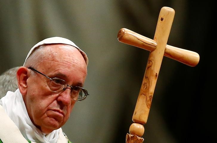 &copy; Reuters.  Em omissão incomum, Trump não planeja encontro com papa Francisco durante visita à Itália