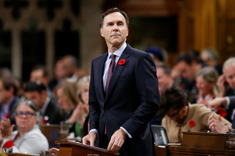 &copy; Reuters.  Canada's Morneau sees no surprise in Trump's trade rhetoric