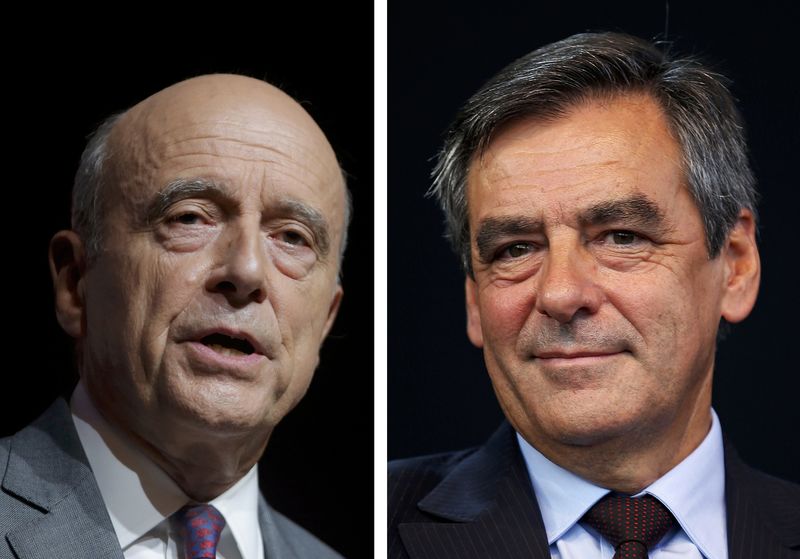 &copy; Reuters.  Fillon supera Juppé em debate final da eleição primária conservadores França-Sondagem