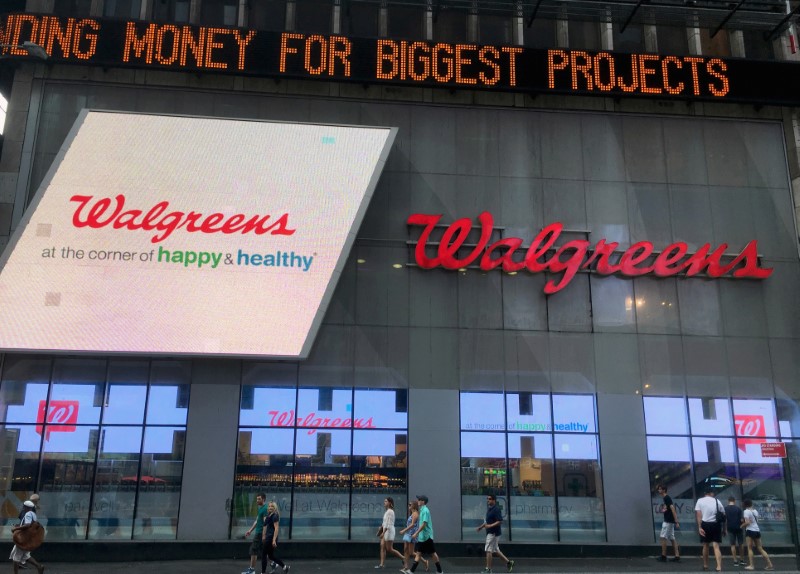 &copy; Reuters.  Walgreens Boots: EPS verfehlt Schätzungen  um 0,08 $ - Umsatz besser als erwartet