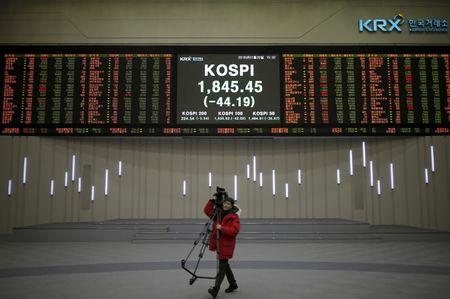 Asian stocks pressured by weak China data, but set for strong Nov