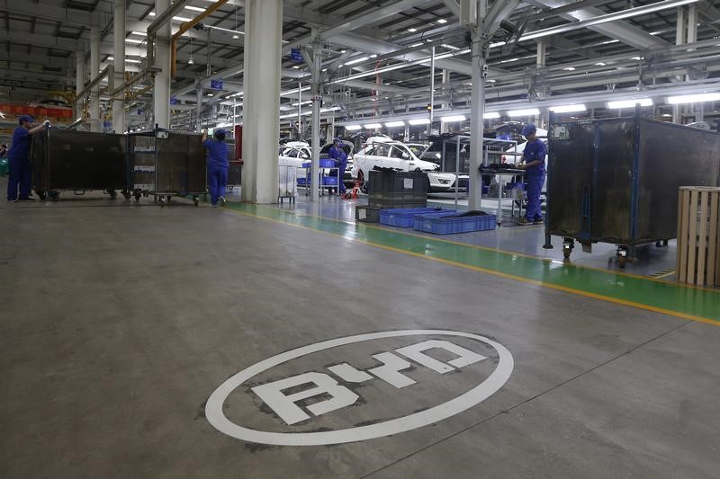 BYD flags huge quarterly profit jump as China sales surge past Tesla By Reuters