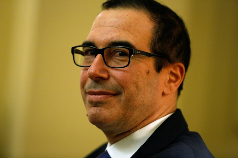 &copy; Reuters.  Secretário do Tesouro dos EUA quer reforma tributária antes do recesso de agosto, segundo CNBC