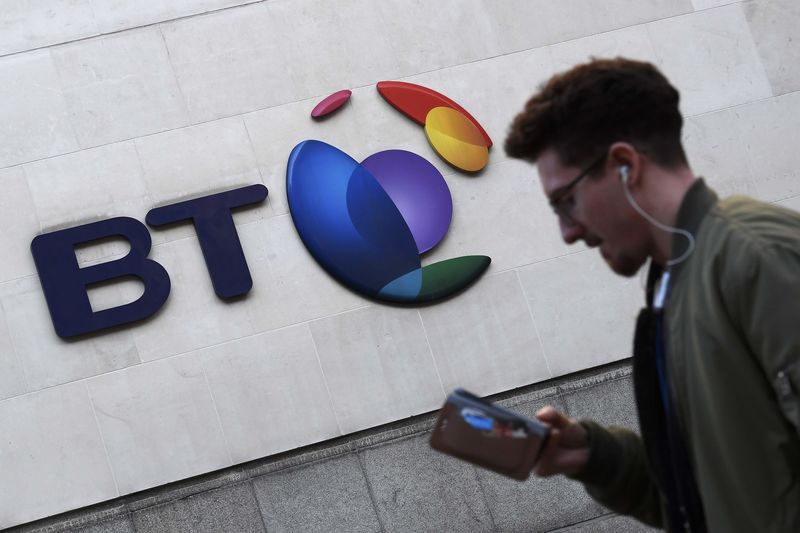 &copy; Reuters.  UK regulator Ofcom places bidding restrictions on BT, Vodafone