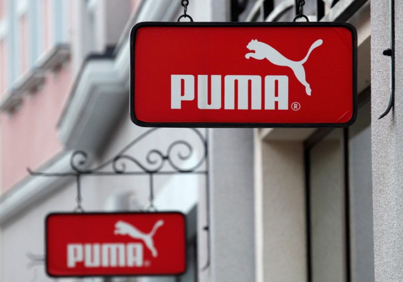 &copy; Reuters.  BUZZ-Puma: regista recorde com fortes vendas nas Américas e Europa
