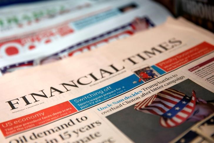 &copy; Reuters.  Alta do Bitcoin é capa do primeiro Financial Times do ano
