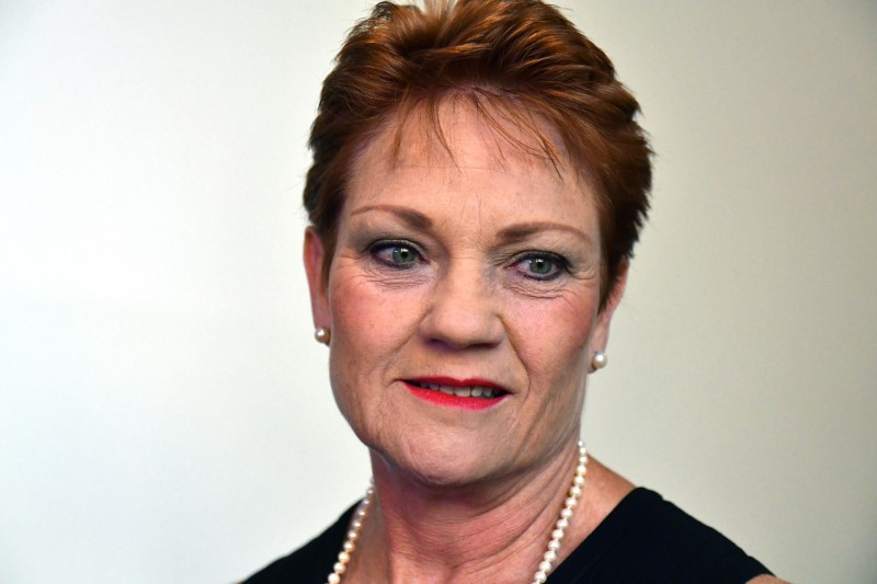 &copy; Reuters.  Pauline Hanson has drawn criticism over her claims about the Port Arthur massacre