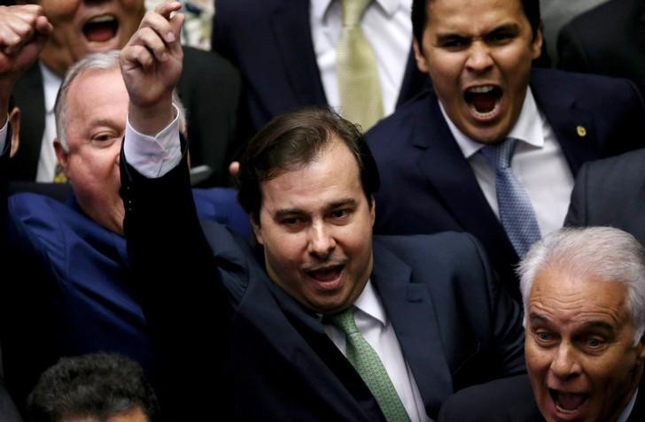 &copy; Reuters.  Rodrigo Maia anuncia candidatura à Presidência em março, diz Mendonça Filho