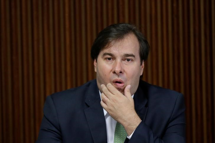 &copy; Reuters.  Maia nega ter dito que não há votos para aprovar privatização da Eletrobras este ano