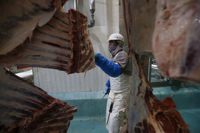 &copy; Reuters.  Minerva Foods faz 2ª exportação de carne com selo carbono neutro