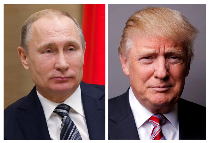 &copy; Reuters.  Трамп назвал встречу с Путиным самой легкой в европейском турне