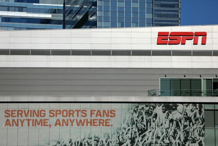 &copy; Reuters.  ESPN should be valued at $30bn says KeyBanc analyst