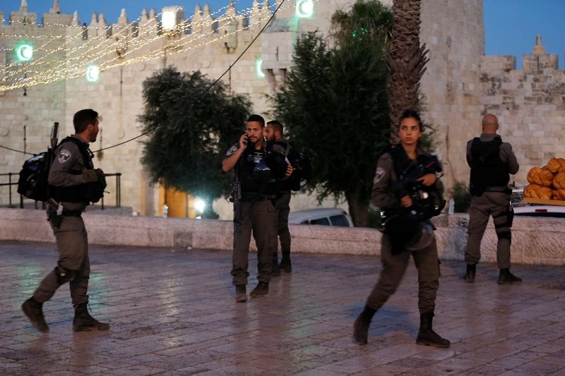 &copy; Reuters.  Israel busca justificar "ação firme" contra Gaza; 2 palestinos são mortos em ataques