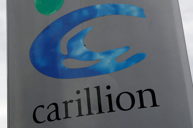 &copy; Reuters.  İngiliz Carillion şirketi, bankalar kredi vermeyi reddedince zorunlu tasfiyeye girdi 