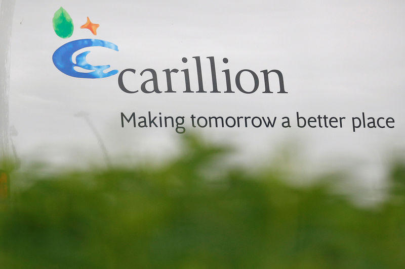 &copy; Reuters.  Carillion hit as brokerages slash price targets