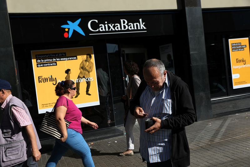 &copy; Reuters.  Caixabank afirma que transferência de sede para fora da Catalunha é permanente