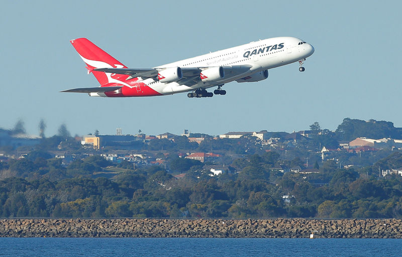 &copy; Reuters.  Qantas says has been given more time to clarify description of Chinese territories