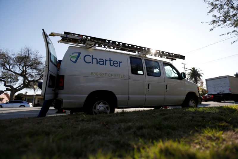 Charter Communications shares fall after CFO cites likely 'negative internet net adds' - Comcast also declines