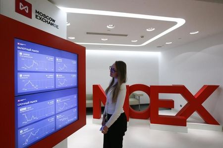 Russia stocks higher at close of trade; MOEX Russia up 3.15%