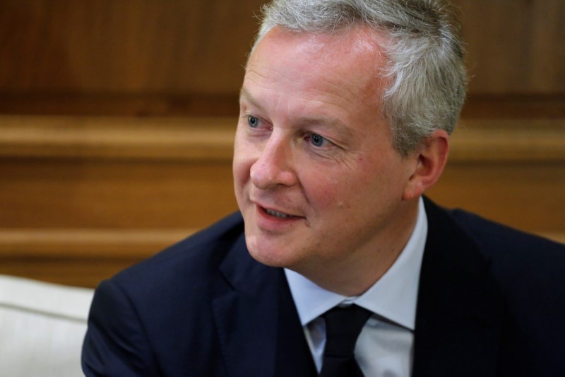 &copy; Reuters.  Fransa Maliye Bakanı: Emeklilik reformu mutlak önceliğimiz