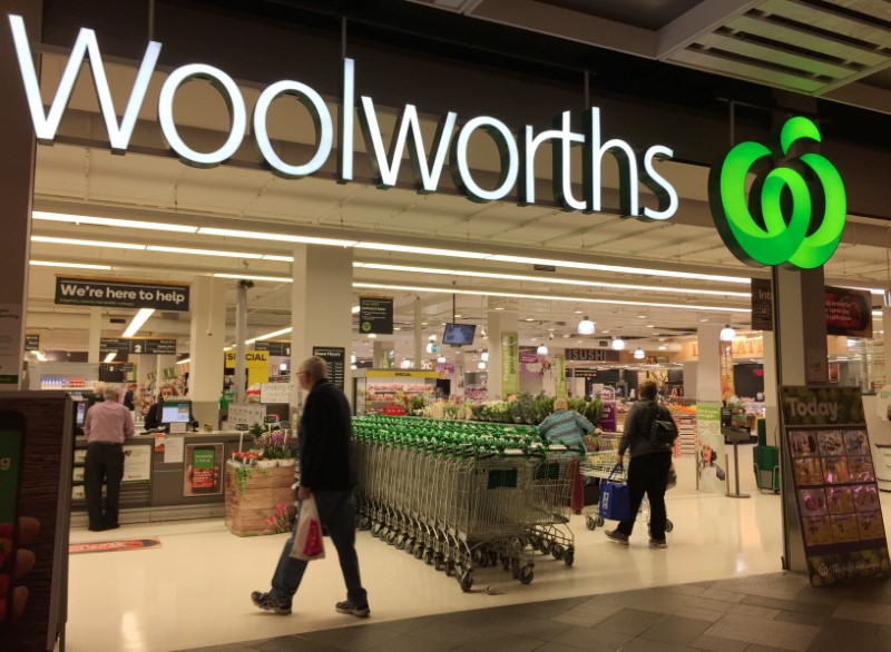 &copy; Reuters.  BRIEF-Woolworths Group Says HY Net Profit Attributable Up 37.6 Pct To $969 Mln 