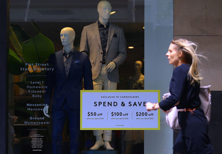 Australia consumer sentiment weakens in March- Westpac
