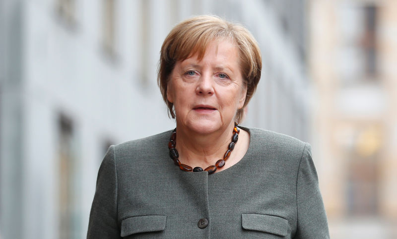 &copy; Reuters.  Merkel Says Germany Will Consider Joint Bonds to Fight Virus
