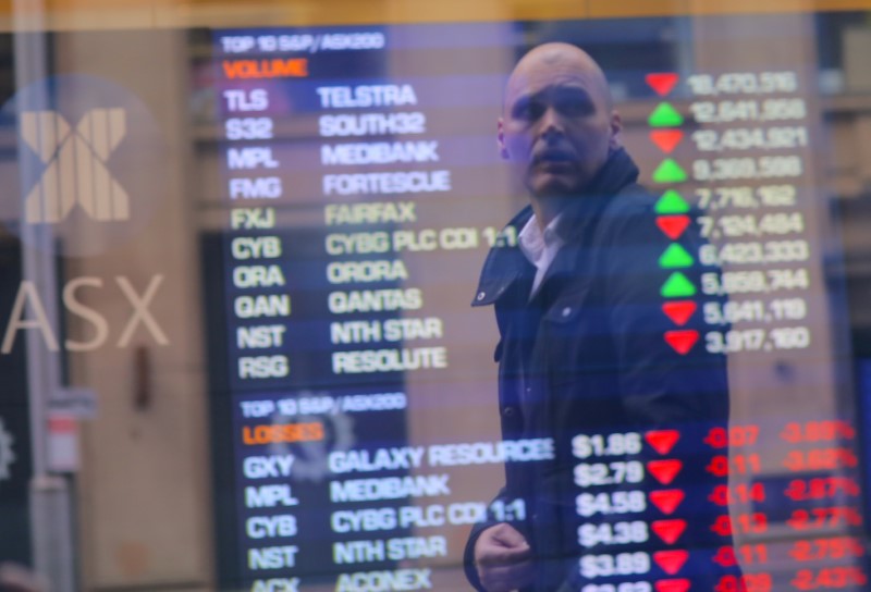 Australia shares lower at close of trade; S&P/ASX 200 down 0.92%
