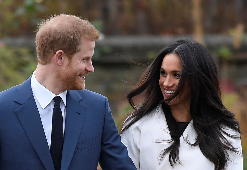&copy; Reuters.  UPDATE 1-Britain's Prince Harry and Meghan Markle to marry on May 19