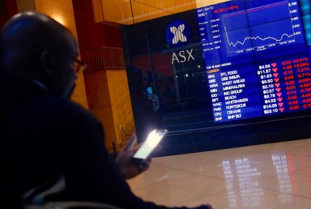 Australia stocks lower at close of trade; S&P/ASX 200 down 1.52%