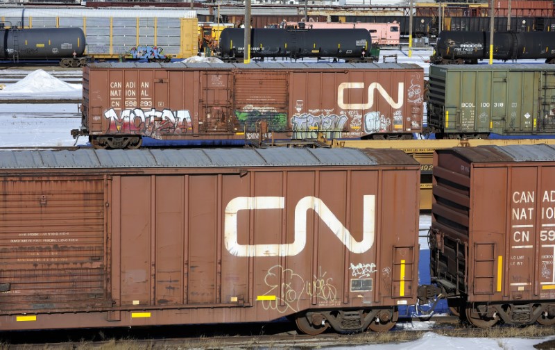 &copy; Reuters.  Canadian National Railway: EPS verfehlt Schätzungen  um 0,04C$ - Umsatz schlechter als erwartet