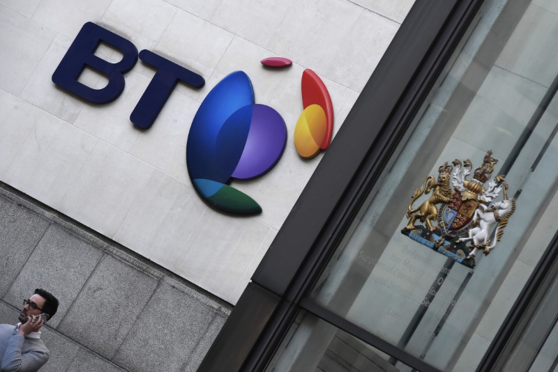BT shares fall as Sky in talks with Virgin Media O2 on broadband deal