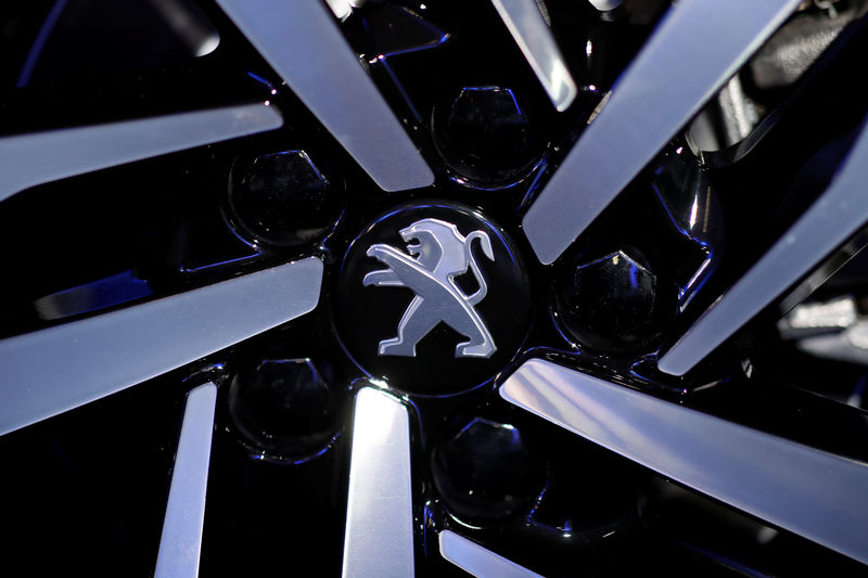 &copy; Reuters.  Выручка PSA Peugeot Citroen в 1-м квартале выросла на 42% 