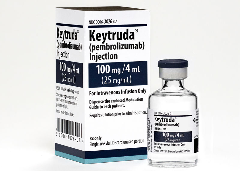 &copy; Reuters.  抗癌藥Keytruda銷售猛增逾60% 默沙東看好全年業績前景