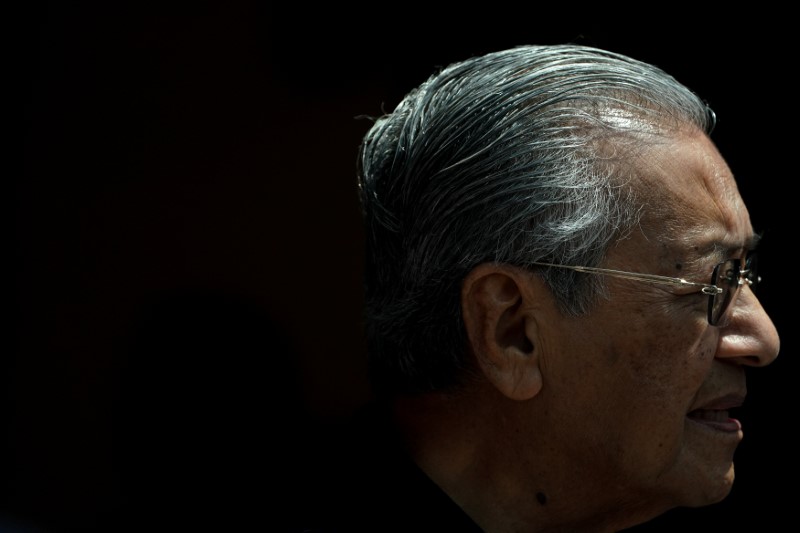 &copy; Reuters.  Malaysian PM Mahathir says still studying Pacific trade pact