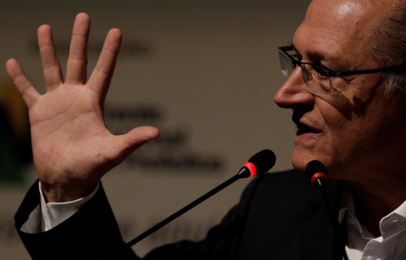 &copy; Reuters.  Alckmin critica contestação de Bolsonaro sobre as urnas eletrônicas